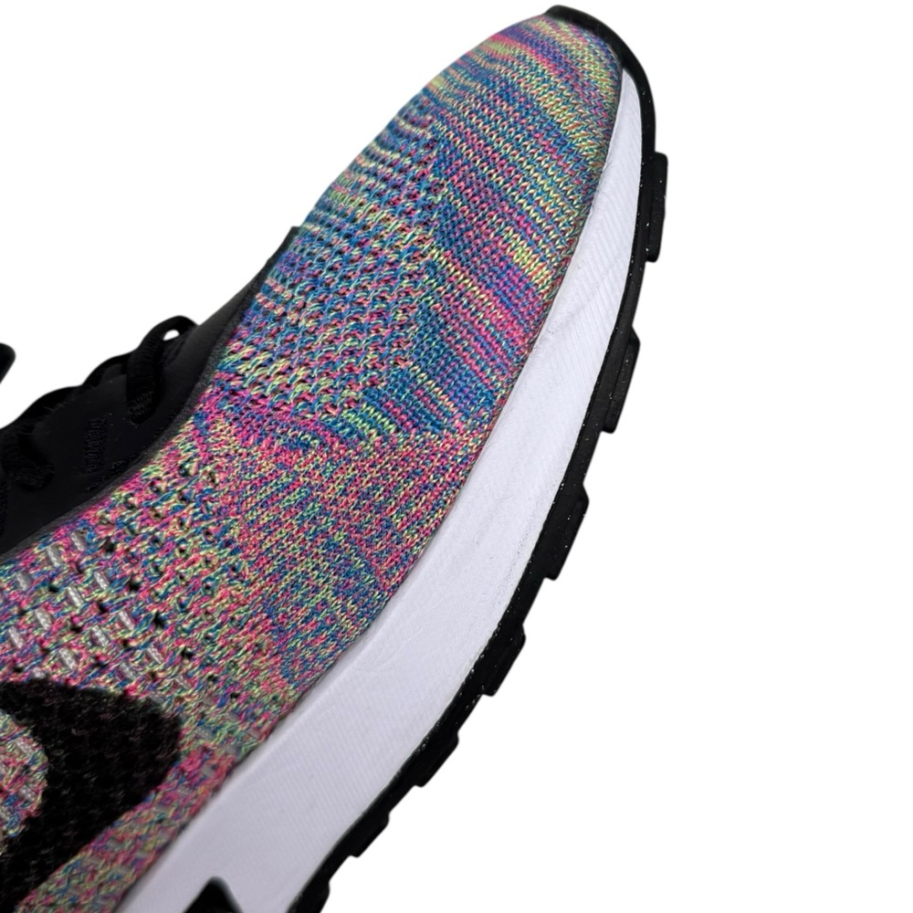 Nike Air Max Flyknit Racer Womens 10 Pink Green Black Sneaker Shoes DM9073 300 - Picture 12 of 13